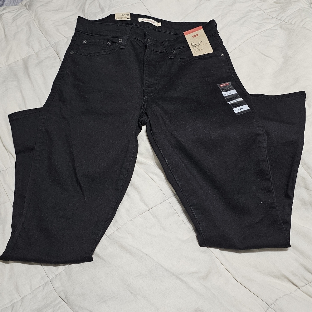 NWT Levi's 721 Skinny High Rise Jeans 31Sx28